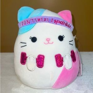 Caryl the Cat 🐱“I Dont Sweat I Sparkle” Squishmallow 7.5”